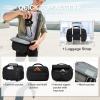 imageRAINSMORE Camera Bag DSLRSLRMirrorless Small Camera Sling Bag Waterproof Camera Case with Tripod Holder ampamp Rain Cover Compact Crossbody Camera Bags for Photographers Everyday Shoulder Bags KhakiBlack