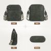 imageRAINSMORE Crossbody Bags for Women Leather Crossbody Purse Designer Womens Shoulder Handbags Trendy Cross Body PurseDark Green