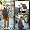 imageRAINSMORE Camera Bag Backpack for DSLRSLR Mirrorless 156 Inch Laptop Camera Back Pack for Photographers AntiTheft Photography Bags Case with Tripod Holder ampamp Rain Cover BlackDarkgrey