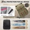 imageRAINSMORE Camera Bag Backpack for DSLRSLR Mirrorless 156 Inch Laptop Camera Back Pack for Photographers AntiTheft Photography Bags Case with Tripod Holder ampamp Rain Cover BlackArmy Green