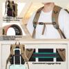 imageRAINSMORE Camera Bag Backpack for DSLRSLR Mirrorless 156 Inch Laptop Camera Back Pack for Photographers AntiTheft Photography Bags Case with Tripod Holder ampamp Rain Cover BlackKhaki