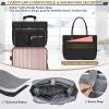imageRAINSMORE Teacher tote bag 156 inch Laptop Bag for Women and Camera Bag Camera Backpack for DSLRSLR Mirrorless Camera