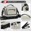 imageRAINSMORE Camera Bag SLRDSLRMirrorless Camera Case with Divider Tripod Holder Waterproof Sling Bag Crossbody Camera Bags for Photographers with Rain Cover for CanonSonyNikonFuji GreyBeige