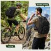imageRAINSMORE Tactical Hydration Backpack 18L with 2L Water Bladder  Insulated Military Daypack for Hiking Rucking Commuting  Waterproof MOLLE Pack for Men Women Cycling Camping RunningBlack