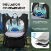 imageRAINSMORE Tactical Hydration Backpack 18L with 2L Water Bladder  Insulated Military Daypack for Hiking Rucking Commuting  Waterproof MOLLE Pack for Men Women Cycling Camping RunningBlack