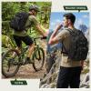 imageRAINSMORE Tactical Hydration Backpack 18L with 2L Water Bladder  Insulated Military Daypack for Hiking Rucking Commuting  Waterproof MOLLE Pack for Men Women Cycling Camping RunningArmy Green