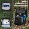 imageRAINSMORE Tactical Hydration Backpack 18L with 2L Water Bladder  Insulated Military Daypack for Hiking Rucking Commuting  Waterproof MOLLE Pack for Men Women Cycling Camping RunningArmy Green