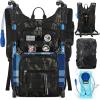 imageRAINSMORE Tactical Hydration Backpack 18L with 2L Water Bladder  Insulated Military Daypack for Hiking Rucking Commuting  Waterproof MOLLE Pack for Men Women Cycling Camping RunningArmy Green