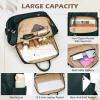 imageBackpack Purse for Women Leather Travel Backpack Purse Waterproof Anti Theft Fashion Small Casual Mini Daypacks Ladies Convertible Handbags Shoulder Bag Travel bag with Tassel Dark Green