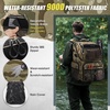 image:imageRAINSMORE 45L Fishing Backpack with Rod Holders amp Rain Cover Large 900D Waterresistant Fishing Tackle Bag Store Fishing GearKhaki Camouflage