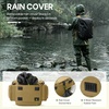 image:imageRAINSMORE Fishing Backpack 45L Large Fishing Bag with 4 Rod Holders amp Insulated Cooler Professional Fishing Tackle Backpack with Rain Cover Waterproof Tackle Bag for Men Gift KhakiKhaki