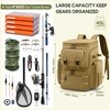image:imageRAINSMORE Fishing Backpack 45L Large Fishing Bag with 4 Rod Holders amp Insulated Cooler Professional Fishing Tackle Backpack with Rain Cover Waterproof Tackle Bag for Men Gift KhakiKhaki