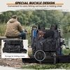 image:imageRAINSMORE Fishing Backpack with Rod Holders amp Cooler 40L Water Resistant Tackle Backpack with Rain Cover Store Fishing GearCamouflage