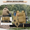 image:imageRAINSMORE Fishing Backpack with Rod Holders amp Cooler 40L Water Resistant Tackle Backpack with Rain Cover Store Fishing GearKhaki